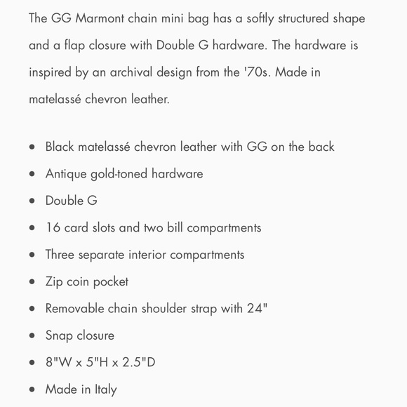 Gucci GG Marmont matelassé mini bag - Picture 7 of 9